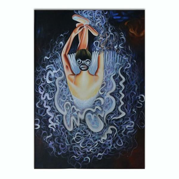 Original Handmade Acrylic Painting – Echoes (30x40cm)