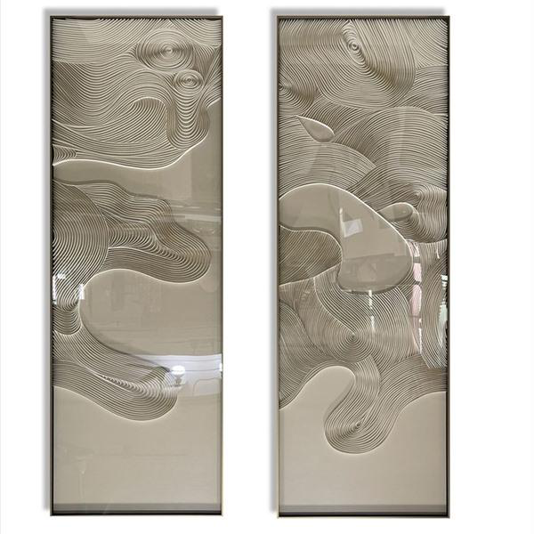 3D Wood Hanging Wall Art – Moondrift (80x120cm)