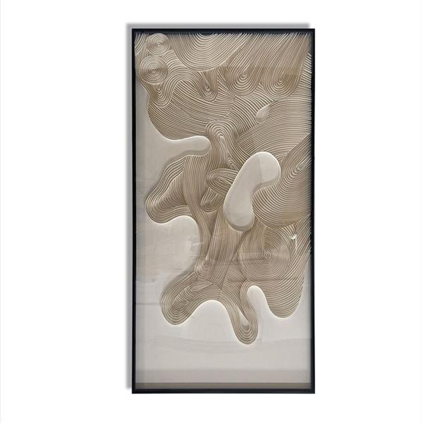 3D Wood Hanging Wall Art – Shardveil (80x120cm)