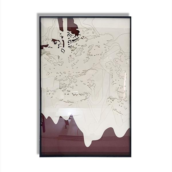 3D Wood Hanging Wall Art – Fireledge (80x120cm)