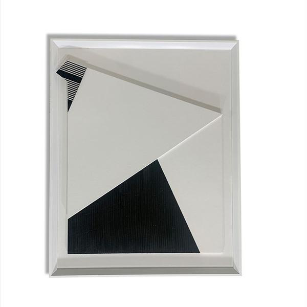 3D Wood Hanging Wall Art – Limestone (80x120cm)