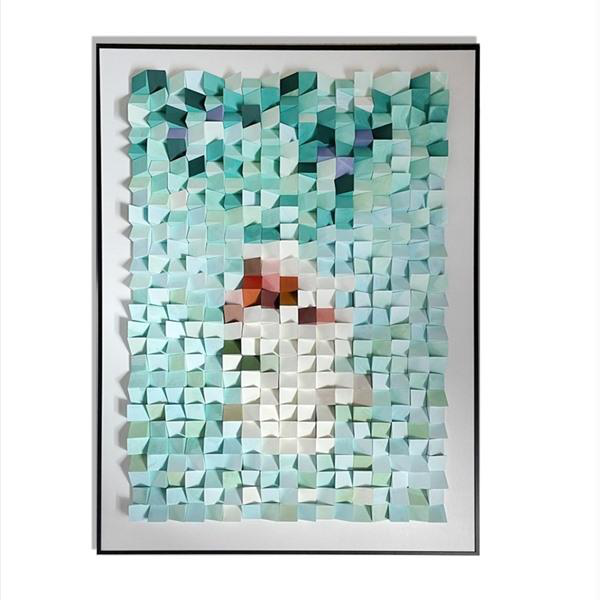 3D Wood Hanging Wall Art – Terrastone (80x120cm)