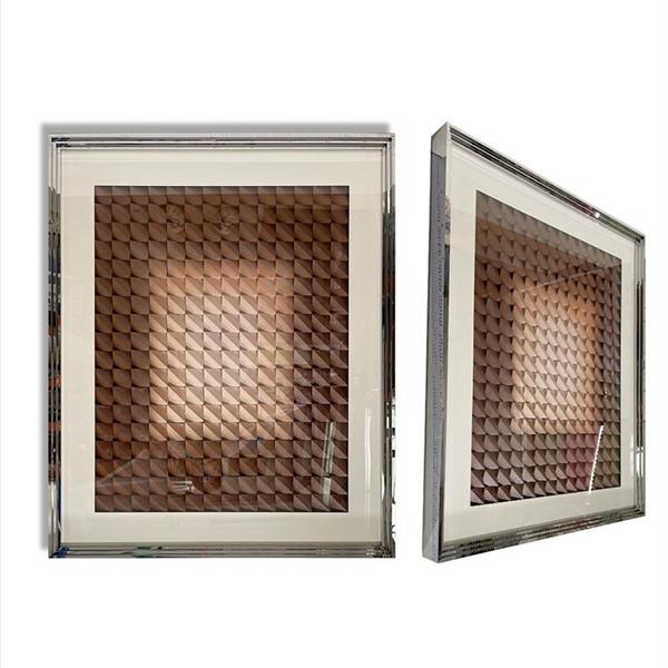 3D Wood Hanging Wall Art – Shadowface (80x120cm)