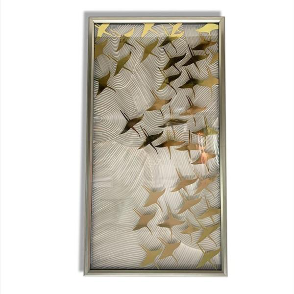 3D Wood Hanging Wall Art – Clayfold (80x120cm)