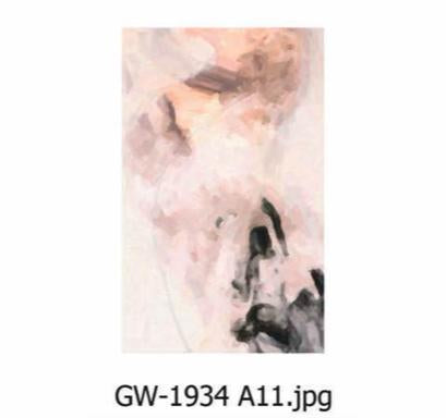 Modern Art Wall Print – Inkdrop (40x70cm)