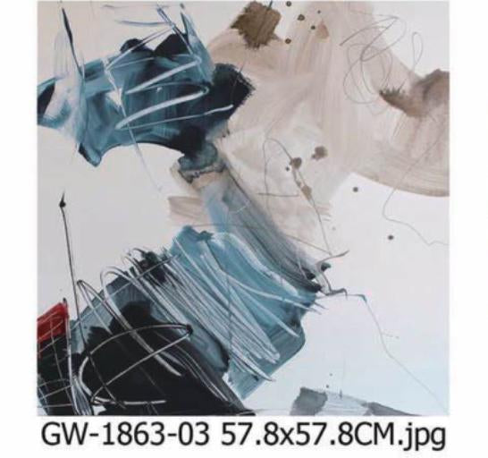 Modern Art Wall Print – Lumidust (40x70cm)