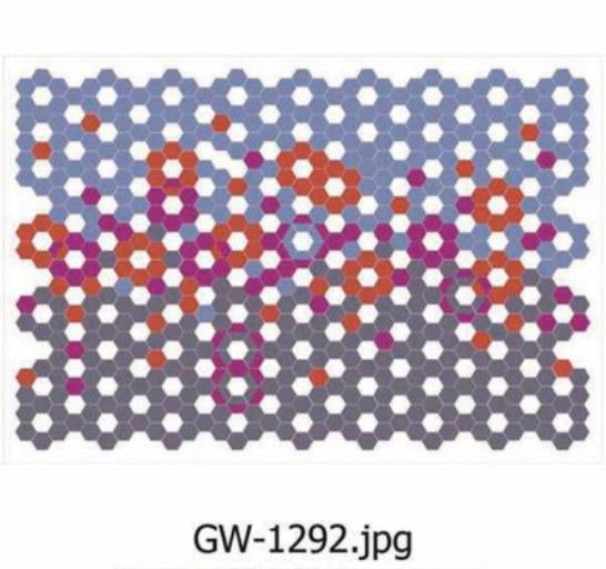 Modern Art Wall Print – Breezemelt (40x70cm)