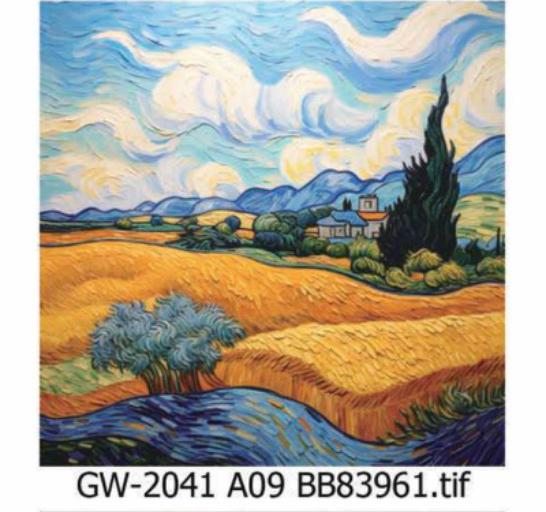 Modern Art Wall Print – Sereneglare (40x70cm)