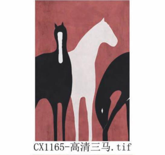 Modern Art Wall Print – Chalkline (40x70cm)