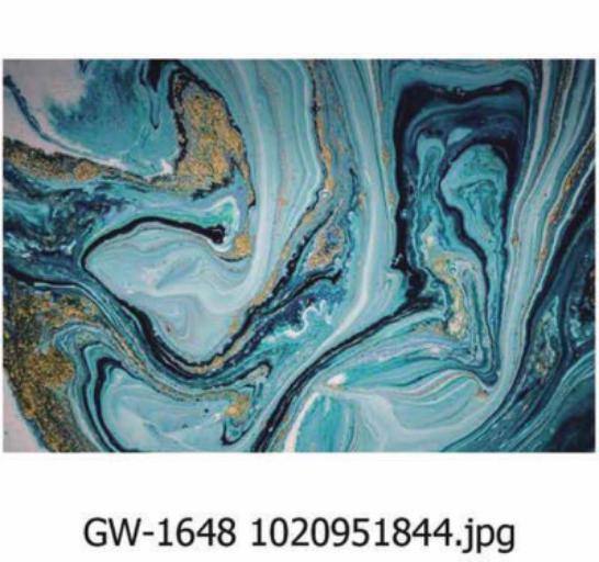 Modern Art Wall Print – Marshglint (40x70cm)