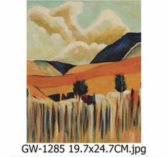 Modern Art Wall Print – Ivorylight (40x70cm)