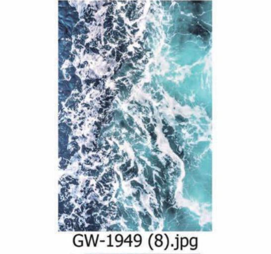 Modern Art Wall Print – Flutter (40x70cm)