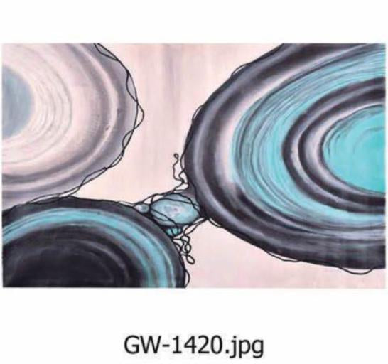 Modern Art Wall Print – Melody (40x70cm)