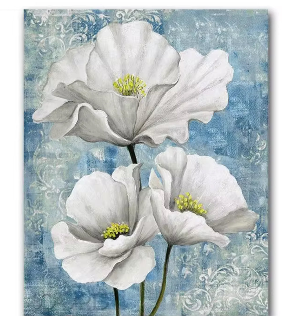 Field of Silence - Oil painting 100x100cm (40" x 40")