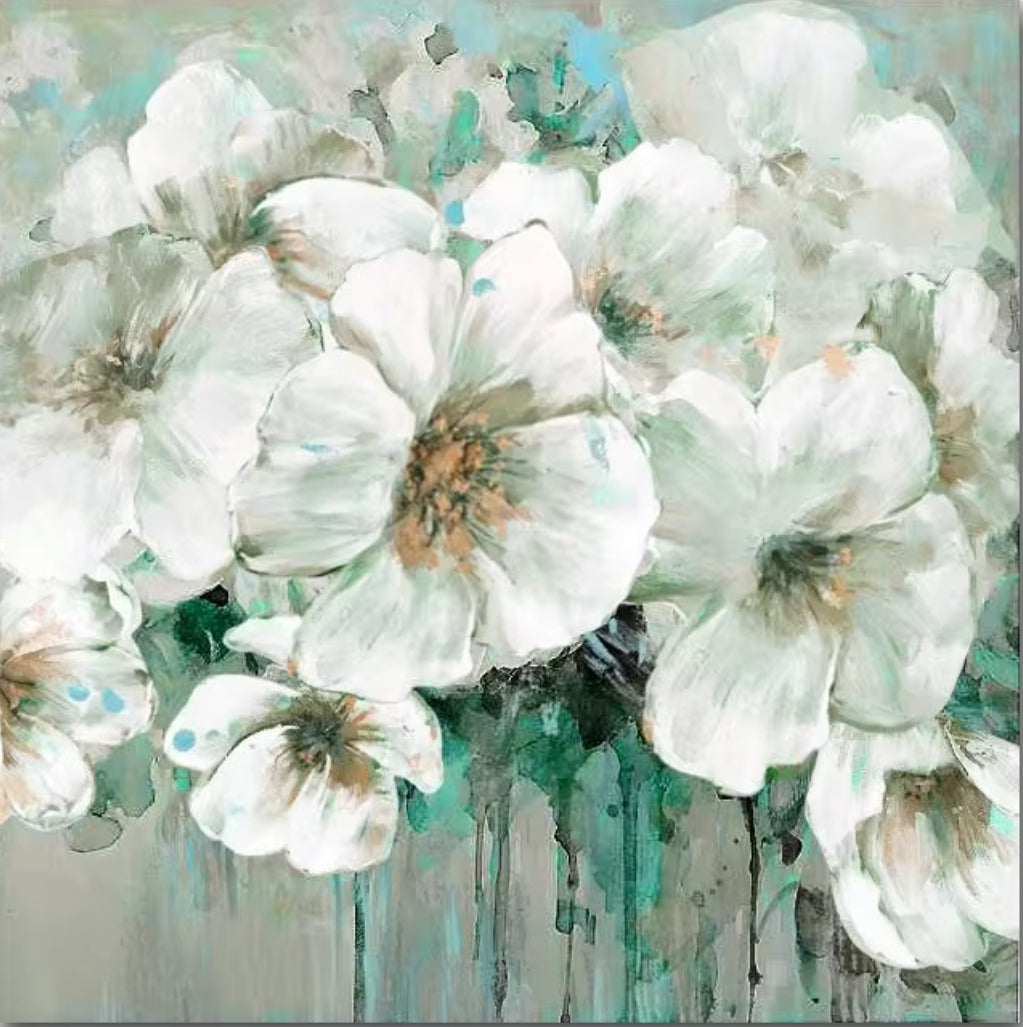 Whispers of Spring - Oil Painting. Size 100x100cm (40" x 40")