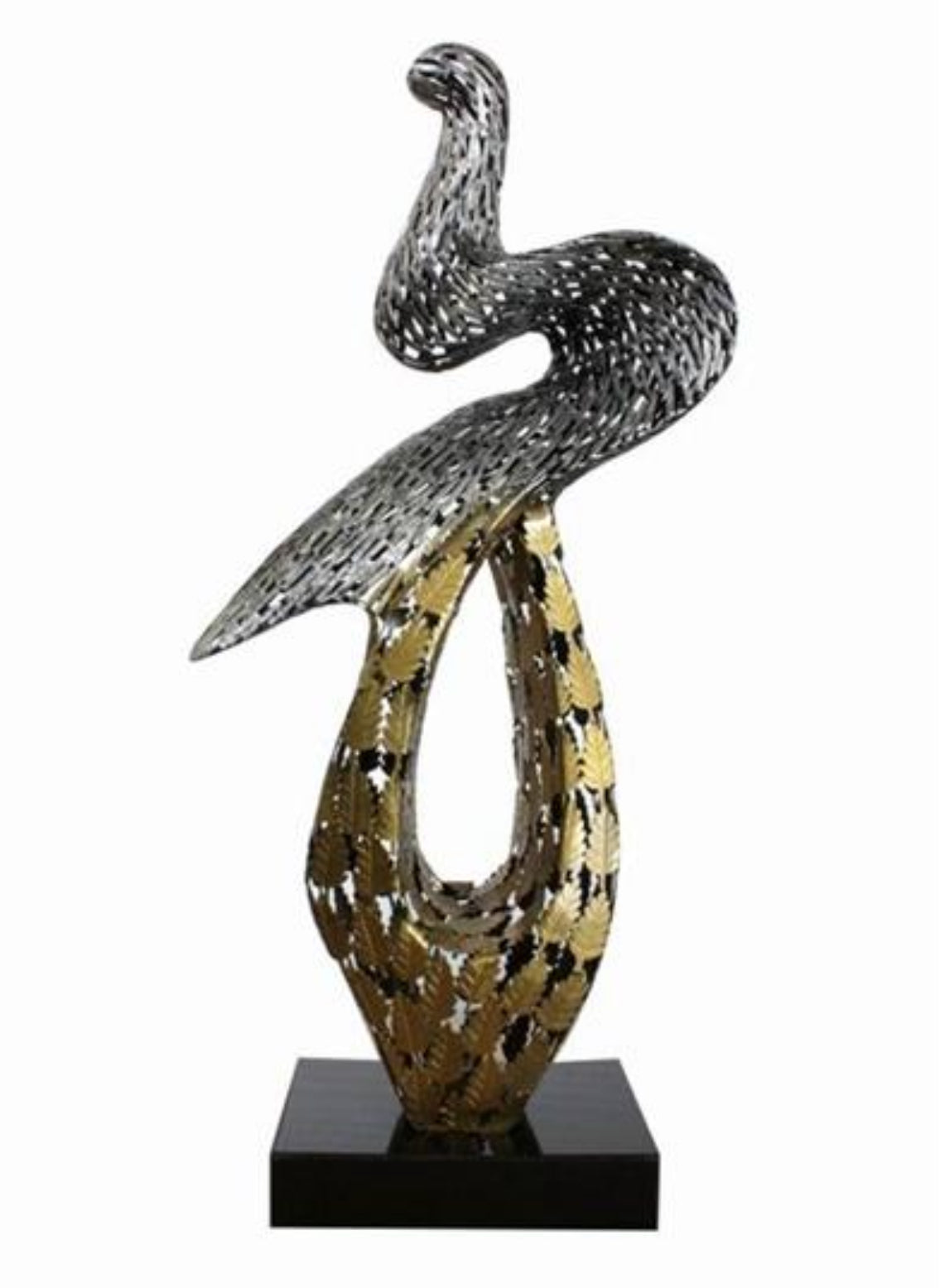 Crimson Web - Expressionist Mesh Animal Form