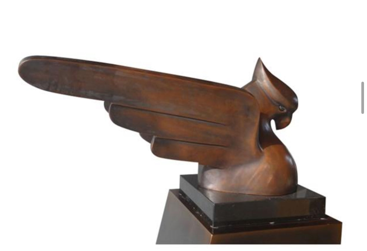 Twilight Embrace - Openform Mirror Steel