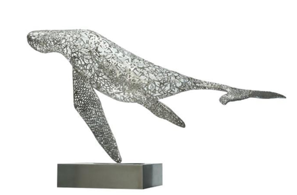 Ocean Whisper - Sculptural Whale Form