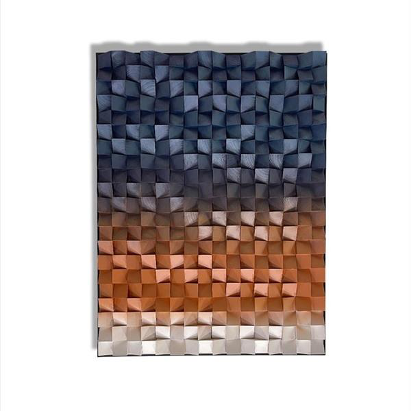 3D Wood Hanging Wall Art – Riftplate (80x120cm)