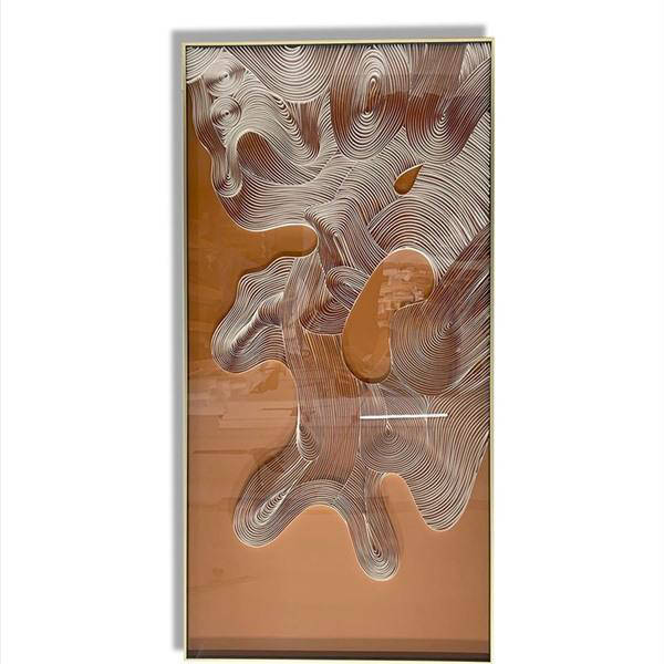 3D Wood Hanging Wall Art – Riftedge (80x120cm)