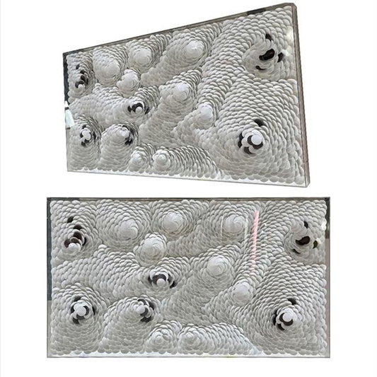 3D Wood Hanging Wall Art – Strata (80x120cm)