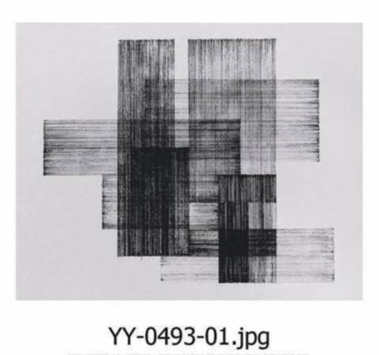 Modern Art Wall Print – Violetwave (40x70cm)