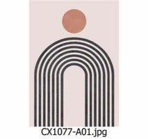 Modern Art Wall Print – Shimmerfold (40x70cm)