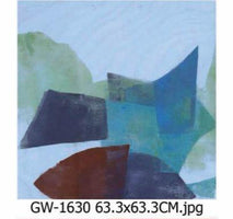 Modern Art Wall Print – Grayveil (40x70cm)
