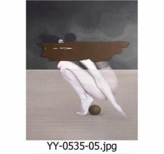 Modern Art Wall Print – Tidehue (40x70cm)